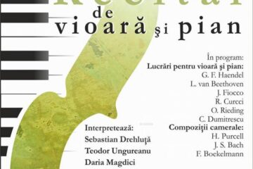 Recital de vioară și pian, la Rădăuți