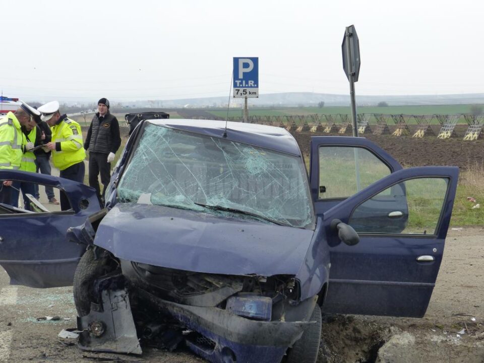 Accident mortal, într-o curbă periculoasă de la ieșirea din Suceava spre Gura Humorului