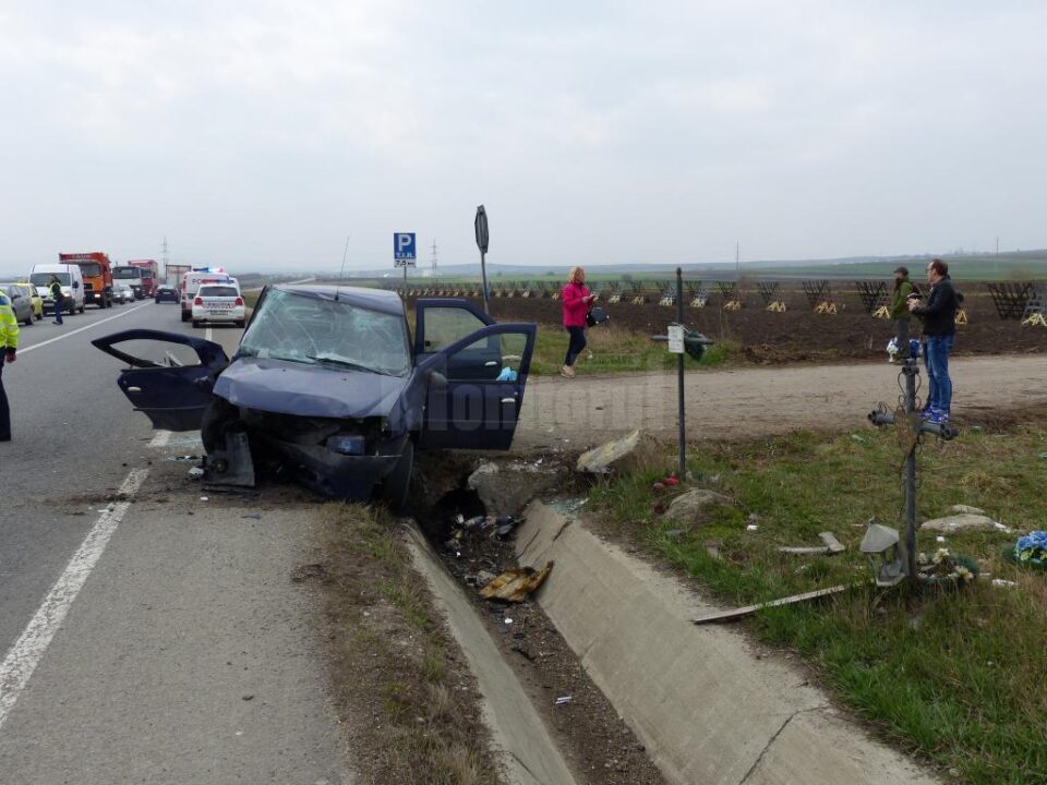 Accident mortal, într-o curbă periculoasă de la ieșirea din Suceava spre Gura Humorului