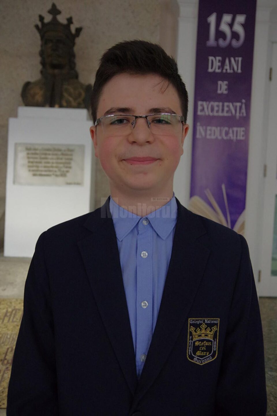 Bogdan Rusu, de la Colegiul "Ștefan cel Mare", a obținut premiul I