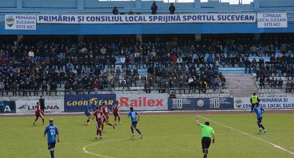 Sucevenii au anihilat liderul pe Areni, în fața a 5.000 de spectatori