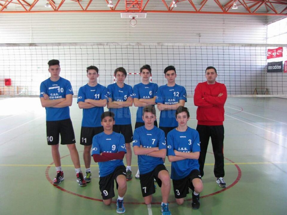 Echipa CSȘ Nicu Gane Fălticeni s-a calificat la turneul final de juniori III