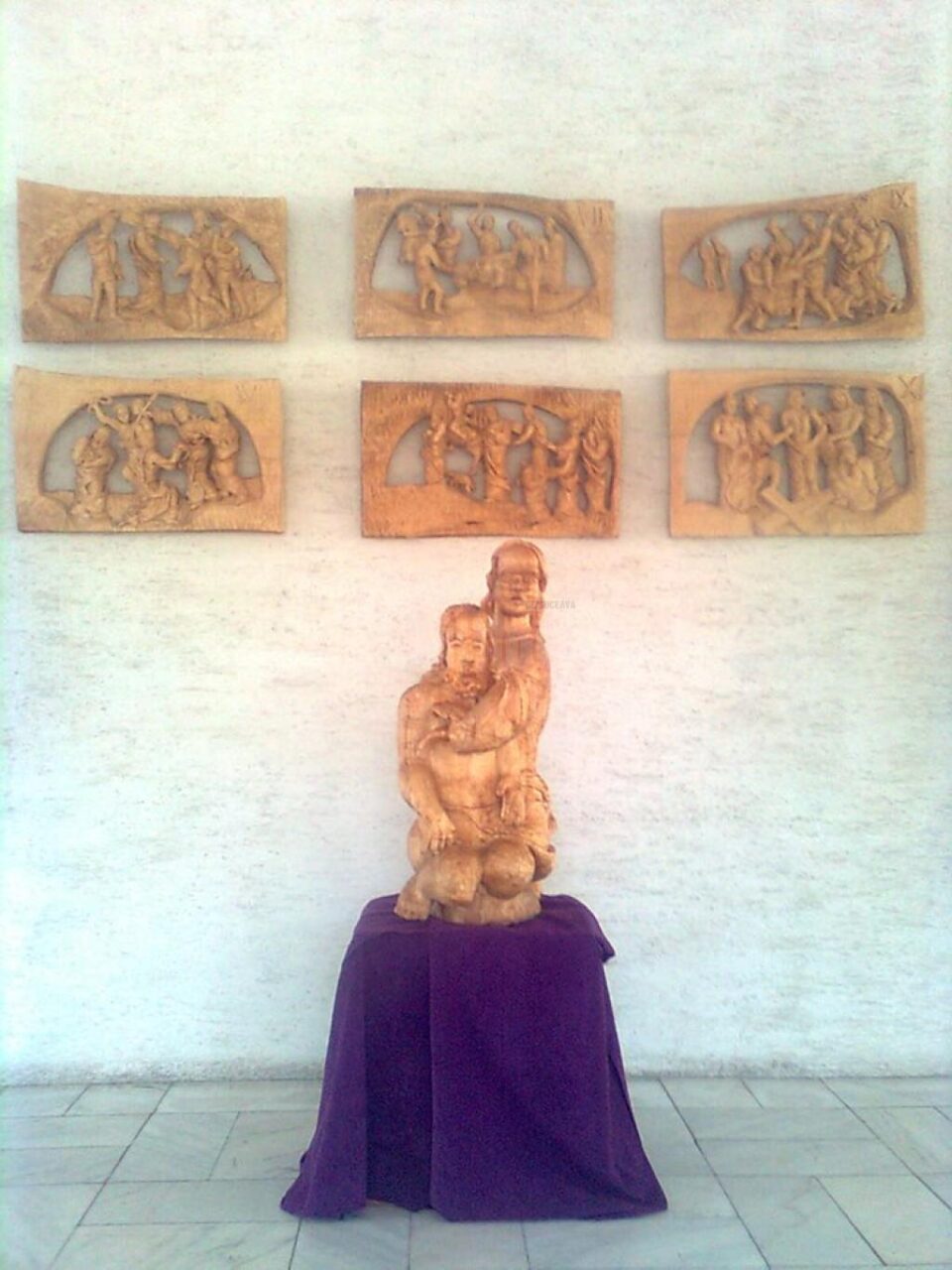 „Calea Crucii”, la Muzeul Obiceiurilor Populare din Bucovina din Gura Humorului