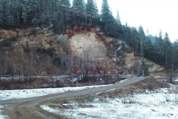 Zona cu probleme în care s-a acționat