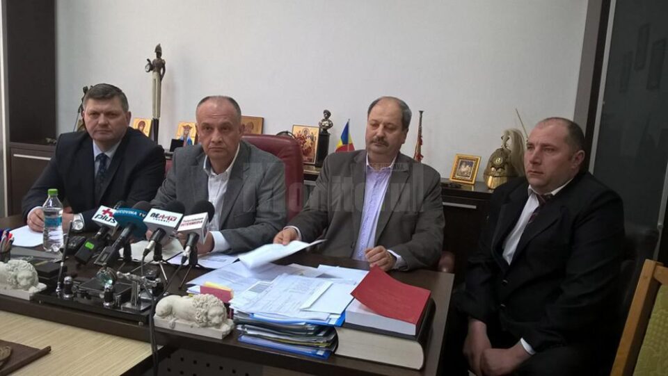 Constantin Boliacu, Alexandru Băișanu, Petru Carcalete și Petru Preutescu