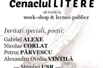 Workshop și lecturi publice, la USV