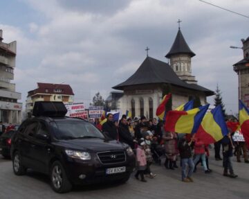 „Marșul pentru viață pe străzile Sucevei”