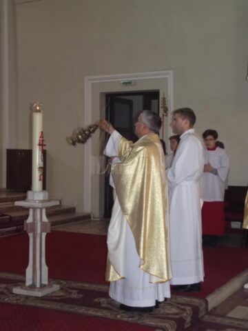 Liturghia Solemnă parohială la Biserica Sf. Ioan Nepomuk