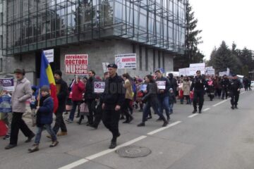 „Marșul pentru viață pe străzile Sucevei”