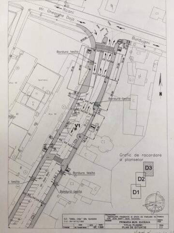 Strada din fața Gării Burdujeni va fi lărgită, pentru a fi create locuri de parcare pe ambele laterale