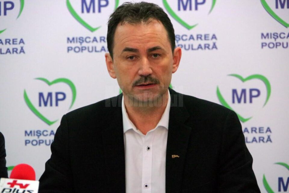 Candidatul Partidului Mișcarea Populară pentru funcția de primar al Sucevei, Marian Andronache