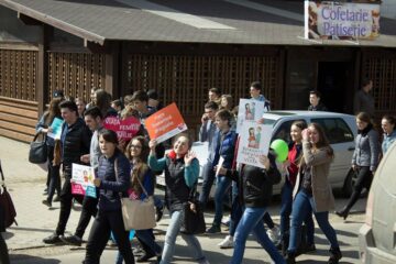 „Marșul pentru viață” de la Vicovu de Sus
