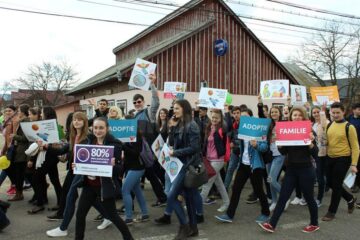 „Marșul pentru viață” de la Vicovu de Sus