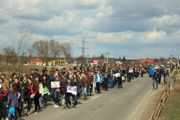 „Marșul pentru viață” de la Vicovu de Sus