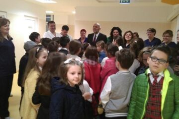 Copii în vizită la UPU