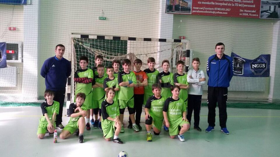 Echipa de minihandbal a Universității Suceava