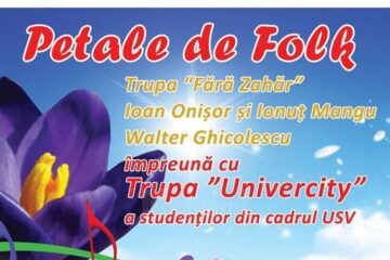 Concert cu Walter Ghicolescu, Ioan Onișor și Fără Zahăr, astăzi, la Suceava