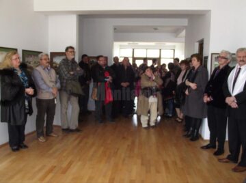 Expoziție de pictură dedicată folcloristului Simion Florea Marian