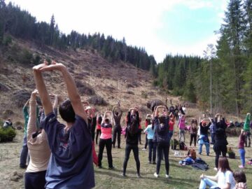Voluntari din trei județe au plantat 12.000 de arbori la Valea Putnei