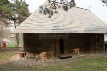 Biserica Înălțarea Domnului, din Muzeul Satului Bucovinean