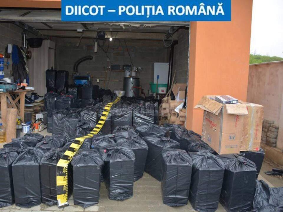 Cantități foarte mari de țigari confiscate