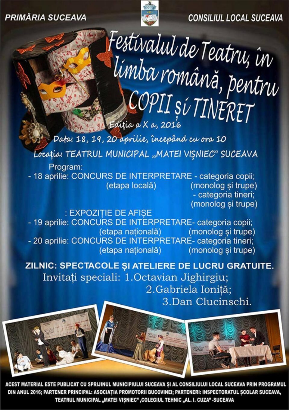 Festivalul de Teatru în limba română pentru Copii și Tineret, ediția a X-a