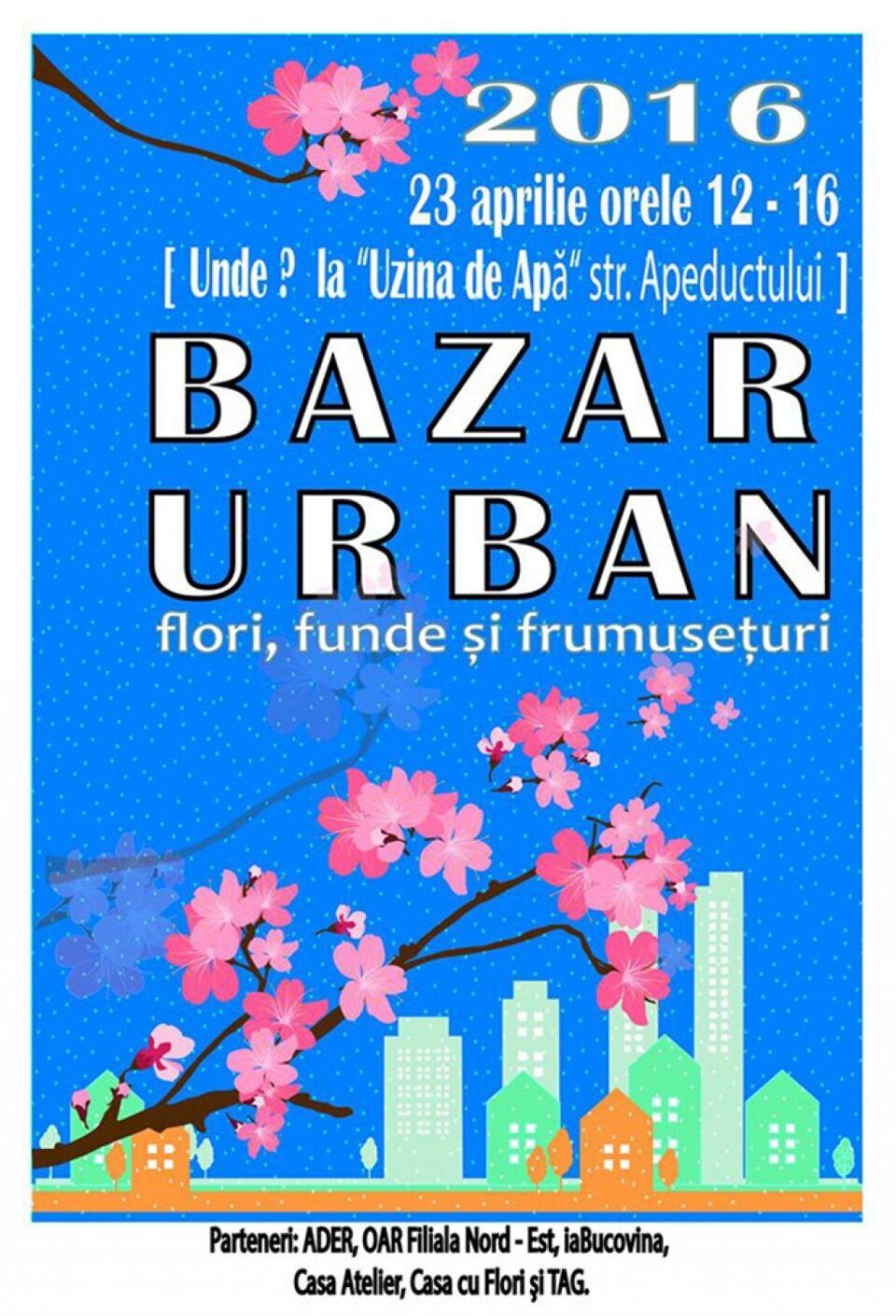 „Bazar urban - flori, funde și frumusețuri”