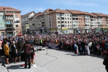 Aproximativ 5.000 de oameni au participat la mitingul de susținere pentru familia Bodnariu