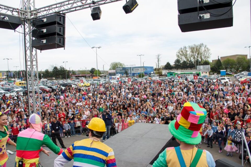Spectacolul cu Gașca Zurli, organizat de Shopping City Suceava, un mare succes