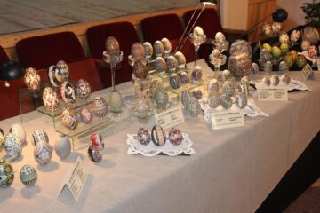 Ion Caramitru și clarinetistul Aurelian-Octav Popa, recital de excepție la Festivalul Ouălor Încondeiate de la Ciocănești