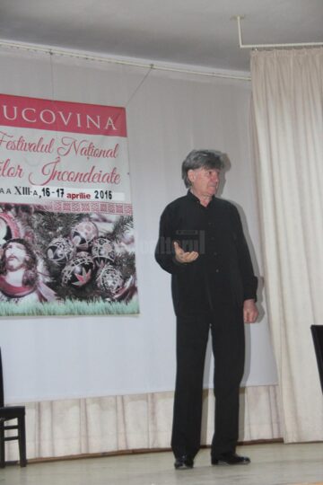 Ion Caramitru și clarinetistul Aurelian-Octav Popa, recital de excepție la Festivalul Ouălor Încondeiate de la Ciocănești