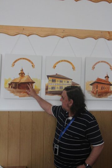 Ion Caramitru și clarinetistul Aurelian-Octav Popa, recital de excepție la Festivalul Ouălor Încondeiate de la Ciocănești