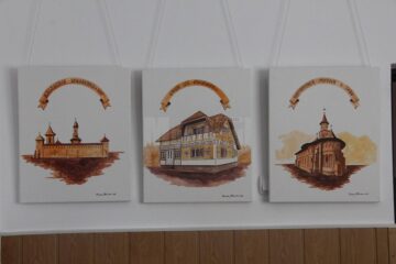 Ion Caramitru și clarinetistul Aurelian-Octav Popa, recital de excepție la Festivalul Ouălor Încondeiate de la Ciocănești