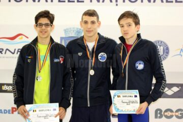 Șerban Cotos, locul unu, și Sebastian Croitor, locul trei, unii dintre performerii delegației sucevene