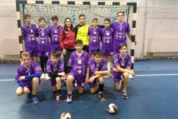 Echipa de handbal a Școlii „Ion Creangă” a luat locul doi la etapa pe zona Moldovei la Olimpiada Gimnaziilor