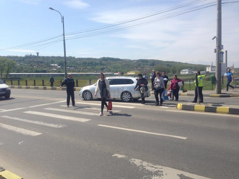 Mașina implicată în accident