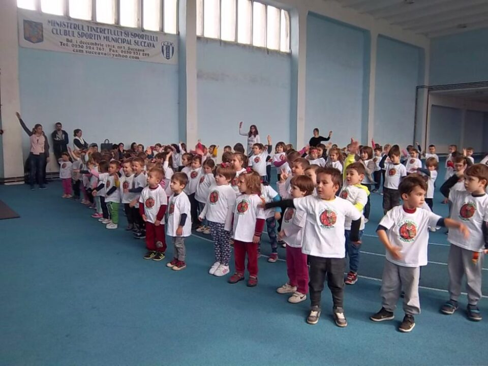 Preșcolarii GPP „Așchiuță” au participat în săptămâna 18-22 aprilie 2016 la un maraton al jocurilor și activităților