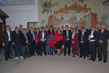 Cătălin Nechifor și candidații PSD pentru Consiliul Județean Suceava