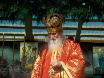Hram la Voroneț, de Sf. Gheorghe, la 25 de ani de la reînființarea mănăstirii