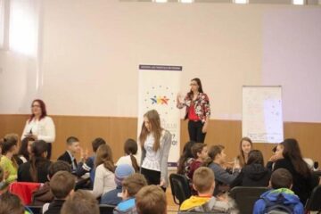 Proiectul a avut ca temă „Violența nu te face mai cool”