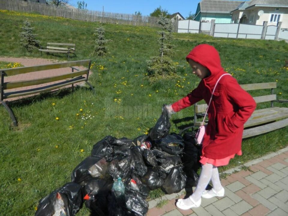 Activități de educație ecologică și de protecția mediului, la Cajvana