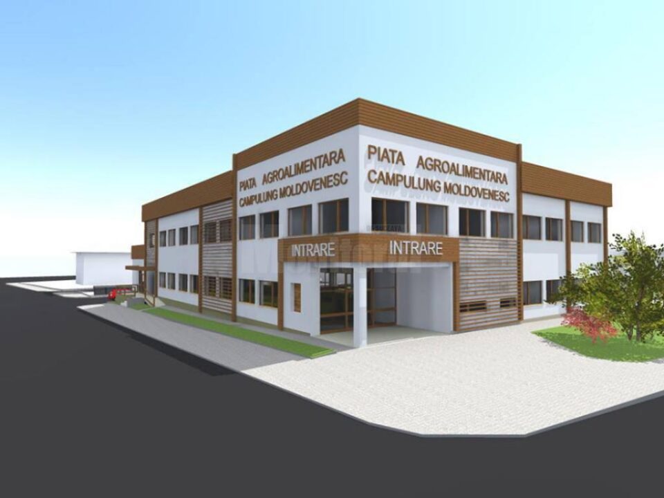 Așa va arăta noua piață agroalimentară din Câmpulung Moldovenesc