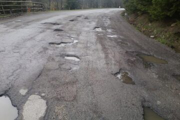 Așa se circulă pe DN18, pe porțiunea Botoș-Valea Stânii- Cârlibaba