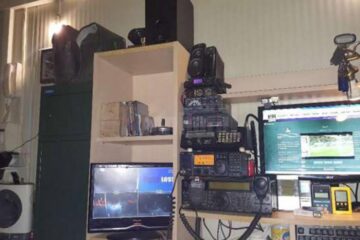 Poze din interiorul adăpostului antiatomic