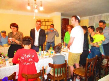 Evreii suceveni au început sărbătoarea de Paști împreună, la sediul Comunității Evreiești