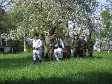 Hora satului, la Stupca, așa cum a fost odată...