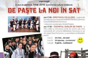 „De Paște, la noi în sat”, la Mănăstirea Humorului