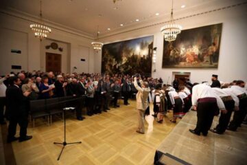 Recital de excepție al Coralei mixte „Ciprian Porumbescu”, la Parlamentul Bavarez din Munchen