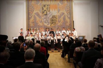Recital de excepție al Coralei mixte „Ciprian Porumbescu”, la Parlamentul Bavarez din Munchen
