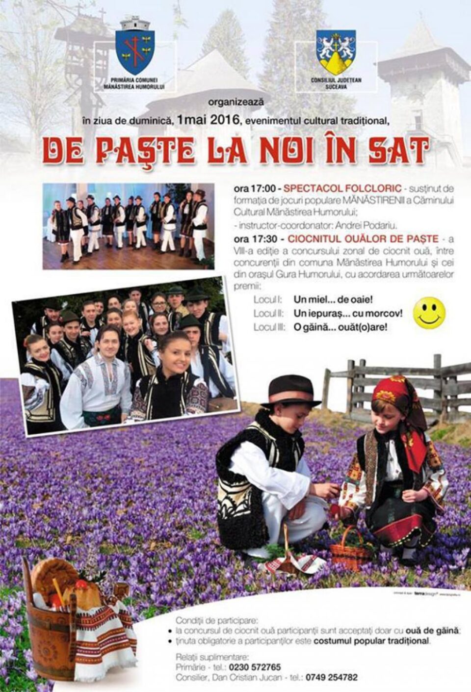 „De Paște, la noi în sat”, la Mănăstirea Humorului